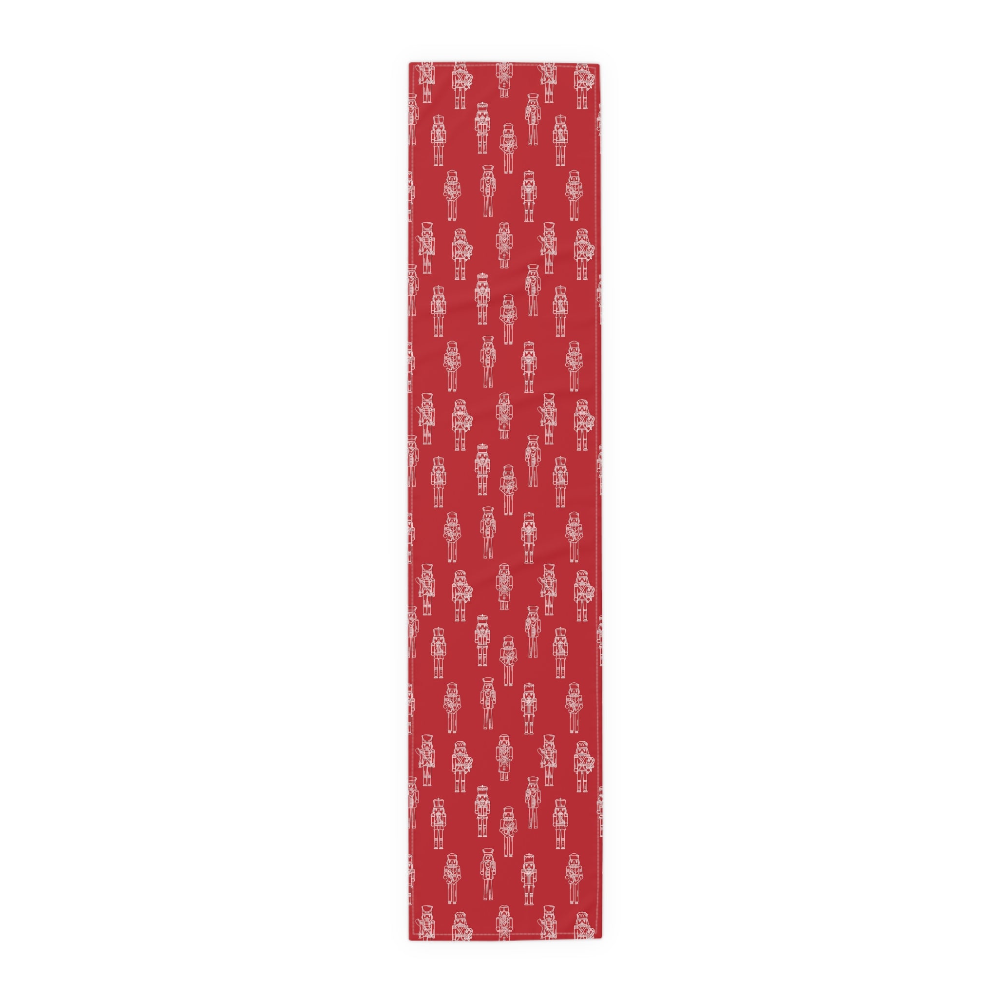 Coastal Nutcracker Table Runner - Red