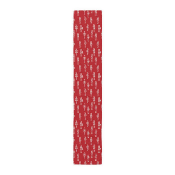 Coastal Nutcracker Table Runner - Red