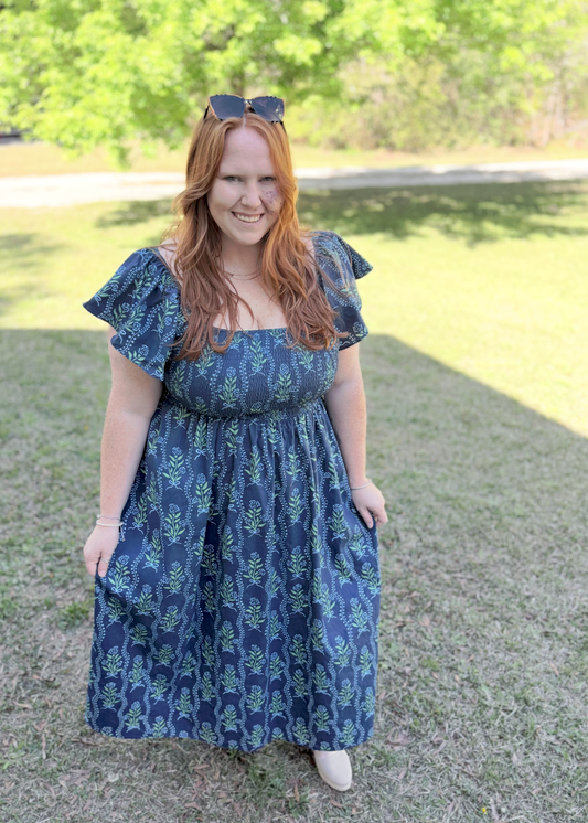 The Heirloom Smocked Dress – Midnight Garden Pattern Pre-Order