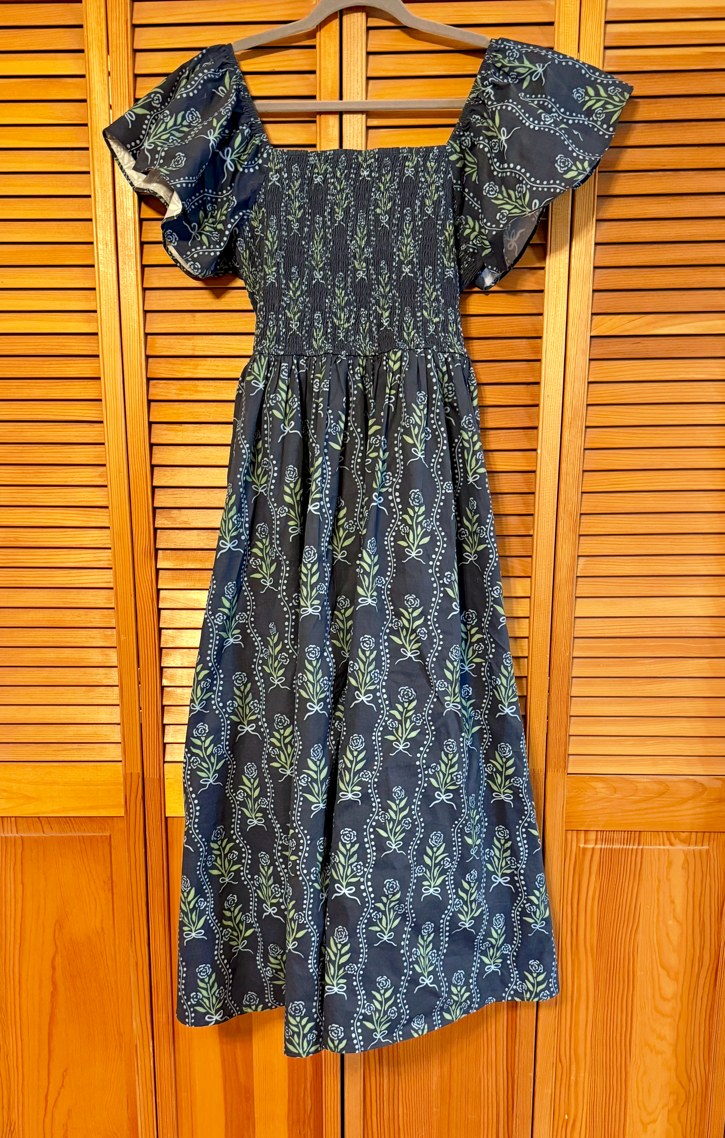 The Heirloom Smocked Dress – Midnight Garden Pattern Pre-Order